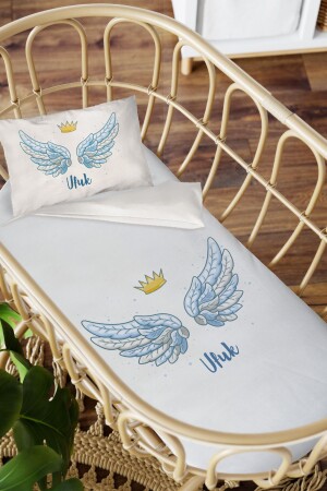 Personalized Mother's Side 60x100 Crib Sleeping Duvet Cover Set - 285374637849 - Homamia