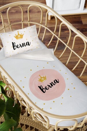 Personalized Mother's Side 60x100 Crib Sleeping Duvet Cover Set - 285374637851 - Homamia