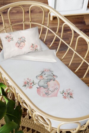 Personalized Mother's Side 60x100 Crib Sleeping Duvet Cover Set - 285374637855 - Homamia