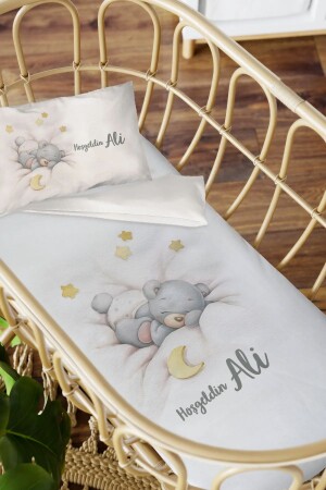 Personalized Mother's Side 60x100 Crib Sleeping Duvet Cover Set - 285374637991 - Homamia