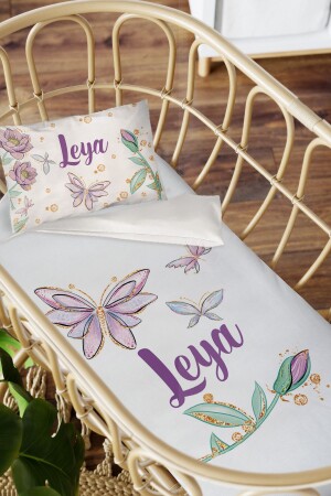 Personalized Mother's Side 60x100 Crib Sleeping Duvet Cover Set - 285374637993 - Homamia