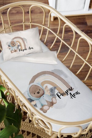 Personalized Mother's Side 60x100 Crib Sleeping Duvet Cover Set - 285374637997 - Homamia