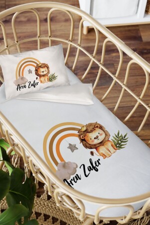 Personalized Mother's Side 60x100 Crib Sleeping Duvet Cover Set - 285374637999 - Homamia
