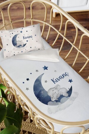 Personalized Mother's Side 60x100 Crib Sleeping Duvet Cover Set - Homamia