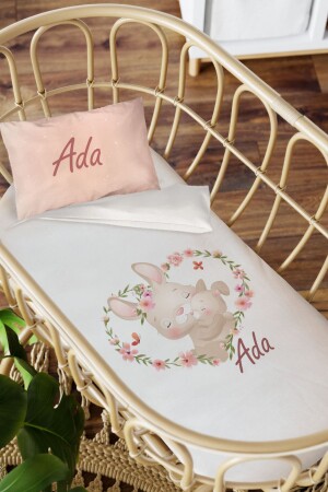 Personalized Mother's Side 60x100 Crib Sleeping Duvet Cover Set - Homamia