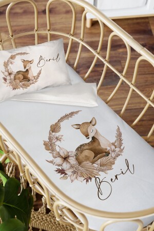 Personalized Mother's Side 60x100 Crib Sleeping Duvet Cover Set besik-13241326154 - Homamia