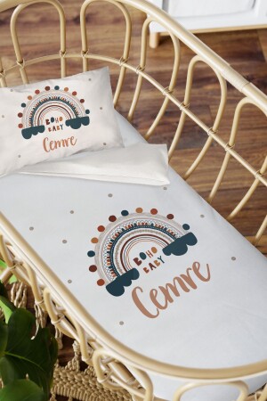 Personalized Mother's Side 60x100 Crib Sleeping Duvet Cover Set besik-13241326162 - Homamia