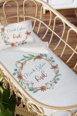 Personalized Mother's Side 60x100 Crib Sleeping Duvet Cover Set besik-13241326179 - Homamia