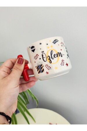 Personalized New Year's Themed Happy New Year Design T Mug Latte Cup Hm HappyM-SK-3046 - happy mountains
