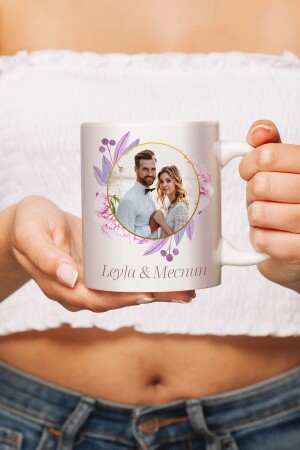 Personalized Porcelain Mug with Name and Photo, Cup with Picture 200013 - HediyeLabs