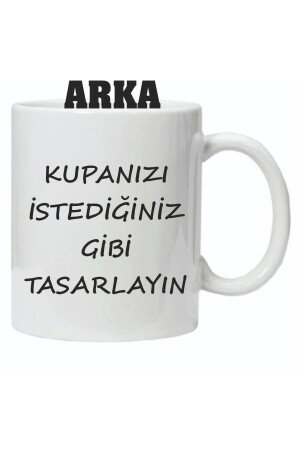 Personalized Printed Porcelain Cup - Kupabaskıcısı