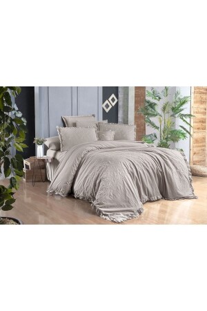 Pest V5 Perkal-Bettbezug-Set für Doppelbett ZMRSRVSTN087 - Sarev