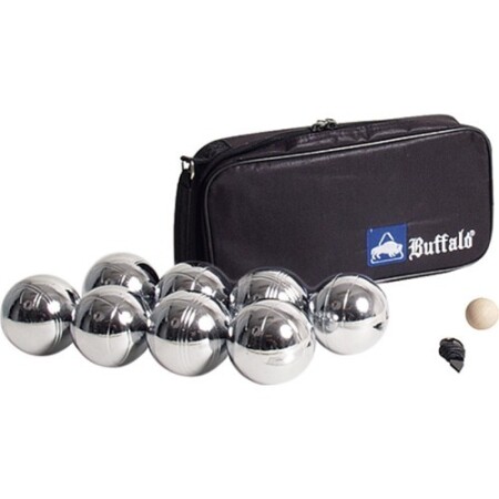 Petank seti Buffalo, 8 metal top - Buffalo