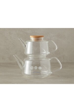 Pettine Borosilcate Teapot Transparent - English Home