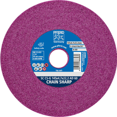 PFERD SC CS-G 145x4.7x22.2 AD 60J7V zincir bileme diski - Pferd