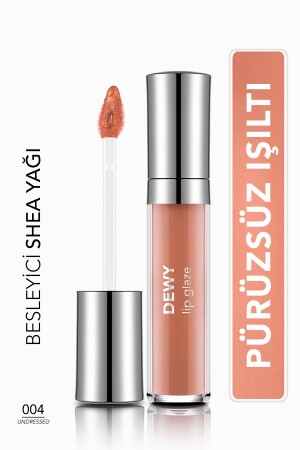 Pflegender Lipgloss – Dewy Lip Glaze – 004 Undressed-8682536068079 - Flormar