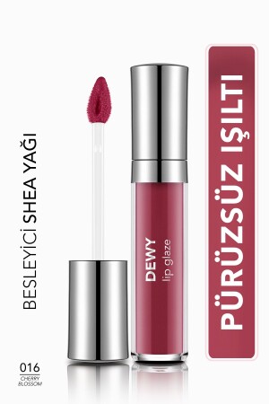 Pflegender Lipgloss – Dewy Lip Glaze – 016 Cherry Blossom-8682536068314 - Flormar