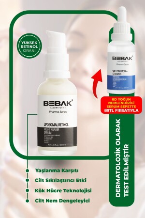 Pharma Anti-Aging, Anti-Wrinkle, Moisturizing Liposomal Retinol Serum 30ml 1100013781 - Bebak