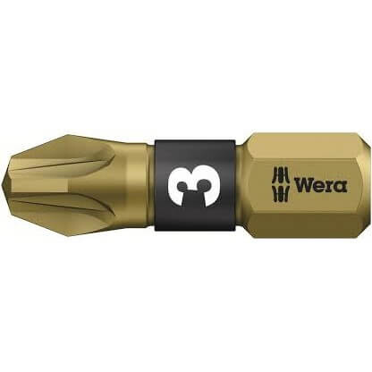 Phillips screwdriver bit WERA 855/1 BTH PZ3 25mm - Wera