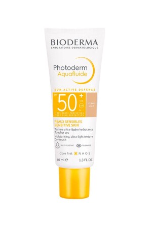Photoderm SPF 50 Aquafluide Colored Sunscreen 40 ml Light - Bioderma