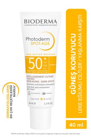 Photoderm Spot Age SPF50+ Blemish-Aging and Anti-Wrinkle High Protection Sunscreen 40 ml - Bioderma