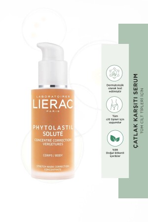 Phytolastil Solute Effective Herbal Care Serum Against Reducing the Appearance of Stretch Marks 75 ml 3508240004804 - Lierac