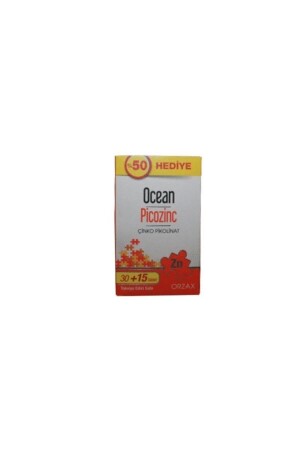 Picozinc Zinc 30+15 Tablets 8697595872826 - Ocean