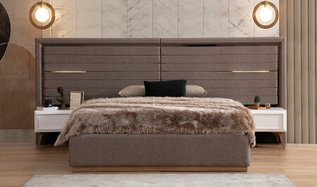 Pier Bazalı Karyola ve Başlık - 306 cm - Cadde Yıldız