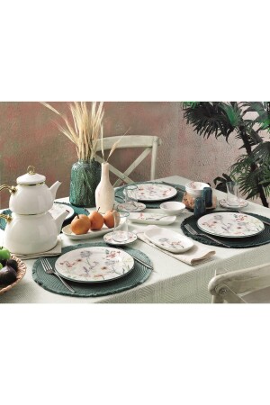 Pierre Cerdin Lotus 31 Piece Breakfast Set 71301246 - Pierre Cardin