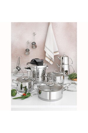Pierrecardin 17 Piece Jupiter Cookware Set 71308184 - Pierre Cardin