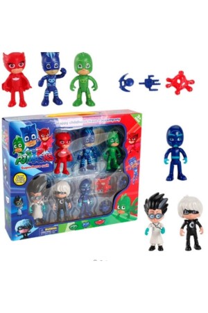 Pijamaskeliler Pj Cat Child Owl Girl Lizard Figure Toys - Pj Masks