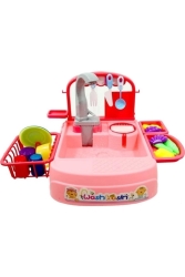 Pilli Mutfak Lavabosu Pembe 168a-19a 8692644044889 - GALTOYS