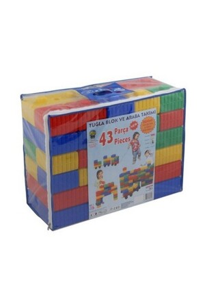Pilsan Brick Block And Car Set 03-251 03 251 - PİLSAN