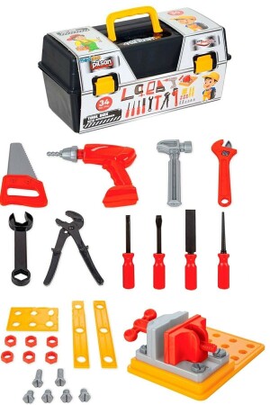 Pilsan Tool Bag with Accessories 03-248 34 Prc. - Pilsan