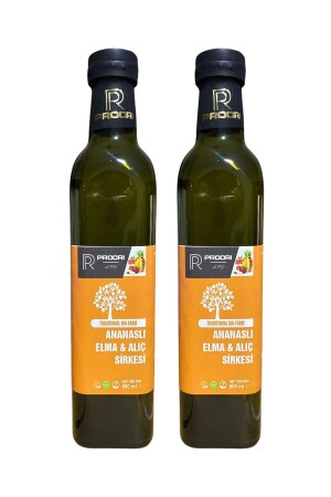Pineapple Apple & Hawthorn Vinegar 500 ml 2 Pack (1000 ML) - Proori
