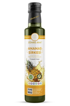 Pineapple Vinegar Natural Fermentation Pineapple Vinegar 500 Ml - Zühre Ana