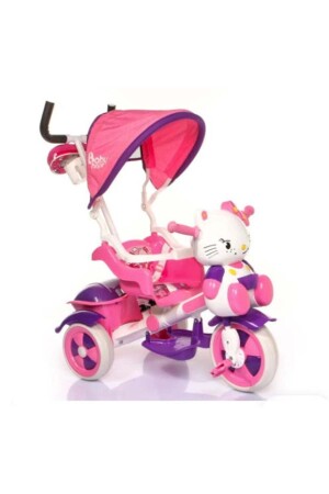 Pink 3 Wheel Controlled Bicycle 135 Kety - Babyhope