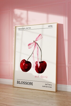 Pink Bows Coquette Aesthetic Poster- Balletcore Aesthetic Poster- Pinterest Aesthetic Poster - Vinca Prints