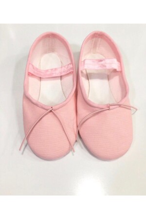 Pink Canvas Double Sole Ballet Booties - Yıldız Bale Kostüm Ve Spor Ürünleri