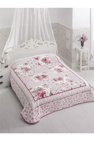 Pink Cream Double Blanket 4 kg - Sarar