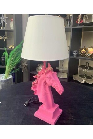 Pink Horse Lampshade Ab101-7 AB101-7 - By Ari Ev Dekorasyon