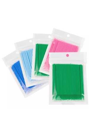 Pink Microbrush 100pcs - Born Pretty