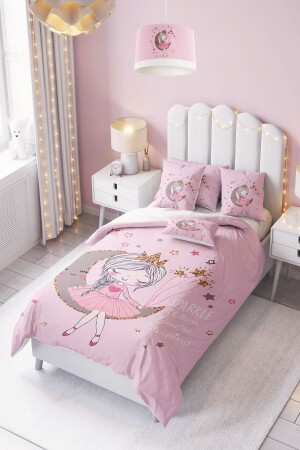 Pink Moon Princess Baby and Kids Duvet Cover Set (WITH SHEET) - Dt Kids