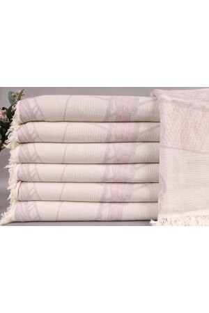 Pink Personalized Pique - Bridesmaid Gifts - 200x240 cm Cotton Throw - Unique Gift - - Kayra Export