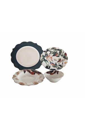 Pinkmore 24 Parça 6 Kişilik Yemek Takımı Tr-3011 TR-3011 - AROW