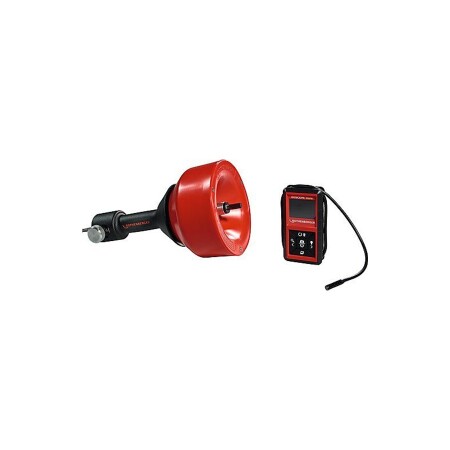 Pipe cleaning tool with mini camera ROTHENBERGER - Rothenberger