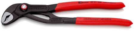 Pipe pliers Cobra QuickSet KNIPEX 8721, 250mm - Knipex