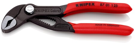 Pipe pliers KNIPEX Cobra 8701 125mm - Knipex