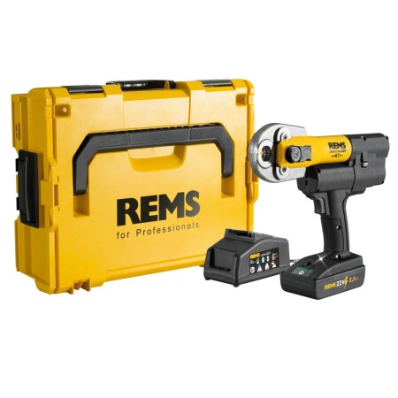Pipe pressing tool REMS Mini-Press 22V ACC L-Boxx 2.5Ah - Rems