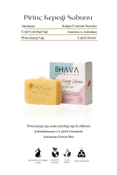 Pirinç Kepeği Doğal Sabunu Leke Giderici Cilt Beyazlatıcı Özellikli 936493-2 - bhava cosmetics